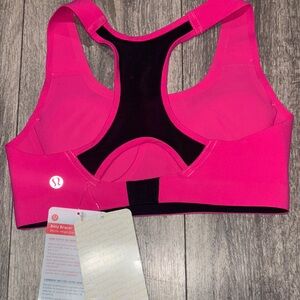 lululemon athletica Vibrant Pink Sports Bra